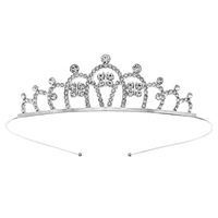 Couronne de cheveux de mariée accessoires de cheveux de mariée diadème de cheveux de couronne pour filles