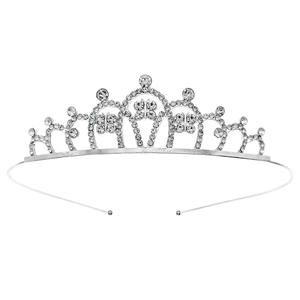 <span class=keywords><strong>Couronne</strong></span> de cheveux de mariée accessoires de cheveux de mariée diadème de cheveux de <span class=keywords><strong>couronne</strong></span> pour filles - Product Image 5