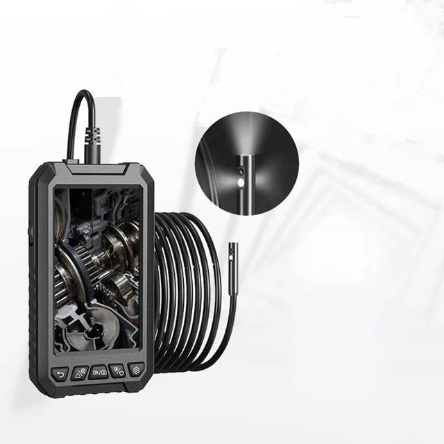 5inch Screen 8mm Lens 1080P Sewer Pipeline Inspection Camera Ip67 Waterproof Digital Industrial Borescope Endoscope Camera