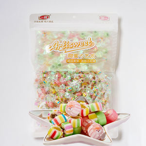 अपने लोगो के साथ कस्टम हार्ड कैंडी थोक निजी लेबल और ओम कैंडी विनिर्माण आपूर्ति के लिए व्यक्तिगत रूप से लिपटे मिठाई - Product Image 1