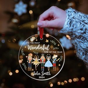 Adorno colgante <span class=keywords><strong>de</strong></span> acrílico con estampado <span class=keywords><strong>de</strong></span> <span class=keywords><strong>Ballet</strong></span> <span class=keywords><strong>de</strong></span> <span class=keywords><strong>Cascanueces</strong></span> colorido creativo, adornos decorativos <span class=keywords><strong>de</strong></span> <span class=keywords><strong>Ballet</strong></span> <span class=keywords><strong>de</strong></span> niña Lucite para árbol <span class=keywords><strong>de</strong></span> Navidad - Product Image 4