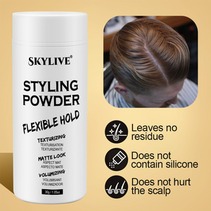 Bajo MOQ 30g Polvo de volumen de polvo <span class=keywords><strong>Cera</strong></span> <span class=keywords><strong>para</strong></span> peinar <span class=keywords><strong>el</strong></span> <span class=keywords><strong>cabello</strong></span> Polvo de textura de <span class=keywords><strong>cabello</strong></span> de sujeción media Producto de <span class=keywords><strong>barberia</strong></span> <span class=keywords><strong>para</strong></span> hombres - Product Image 4
