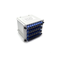Répartiteur PLC de type cassette Lenew FTTH à fibre optique SC 1x8 LGX