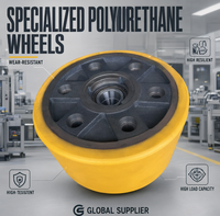 HY 285 X100 mm Référence HY 4021574 MR16-BR / MR16-N / MR16-HD / MR20 Roue de charge solide en polyuréthane durable