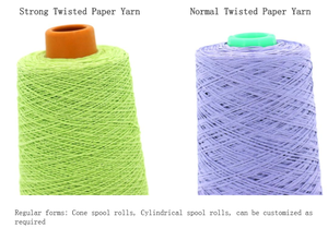 Baoyasun — fil de papier tricoté 100% pur, ficelle en pâte de bois - Product Image 2