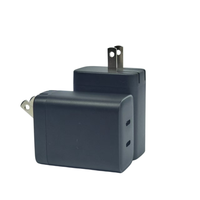 Adaptateur de chargeur rapide USB-C 45W avec protection PD3.0 OTP/OVP, design pliable - Chargeur de voyage universel pour téléphones mobiles et tablettes