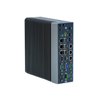 PC industriel embarqué Linkleaps, processeur Core i3/i5/i7/i9 de 6e à 9e génération, 6 ports GbE LAN, 2 ports COM, triple écran, en stock