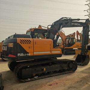 Excavadora Hyundai 150LC-9S usada de 15 toneladas / Hyundai 150LC-7 150LC 150W-7 150W-9 en buen estado, ¡gran oferta! En stock para venta rápida. - Product Image 2