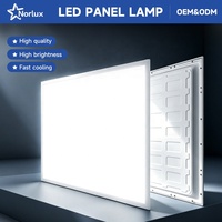 Plafonnier LED encastré en aluminium PC 48W à haute luminosité pour bureaux commerciaux, magasins, hôtels, maisons