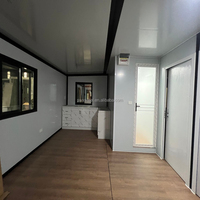 Maison préfabriquée en conteneur extensible de 20 pieds ou 40 pieds avec cuisine, villa, logement préfabriqué, maison portable, casa portable
