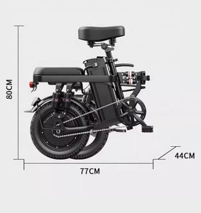 Bicicleta Plegable Urbana Ultraligera de Fábrica, Vehículo para Desplazamientos con Batería de Litio Asistida de 72V, 40-60km/h - Product Image 2