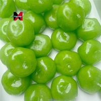 Offre Spéciale : Grande Boule de Glace Pomme Pure DIY Anti-Stress et Décompression, Texture Sable Verte Moelleuse