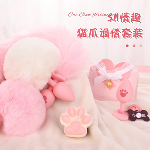 Cat Paw Collection Pink Cat Ears Headband With Bow And <b>Bell</b> For Adult Flirting Play - Product Image 5