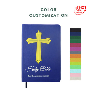 Professional Custom Design Reina Valera <strong>Bible</strong> 1960 Gold Stamping Mixed Soft Cover Full Color Printing Portuguese <strong>Bible</strong> Book - Product Image 4