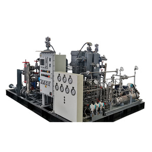 เครื่องอัดก๊าซแบบลูกสูบ <span class=keywords><strong>C3H4</strong></span> เมทิลอะซิทิลีน แบบรวมระบบอัตโนมัติสูง  แรงดันเข้า 2 บาร์ แรงดันออก 210 บาร์ พร้อมบูสเตอร์คอมเพรสเซอร์ - Product Image 1