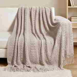 Luxury Knitted Tassel Get Well Soon Gift Basket for Women Custom Wholesale Unique Warm Care Package for Sick Female Friends - Product Image 5