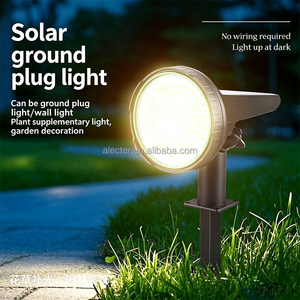 <b>Outdoor</b> Solar RGB Lawn Lamp Multi Color Dimmable <b>Tree</b> Uplight Waterproof Spike <b>Light</b> for Home Garden Courtyard Villa Landscape - Product Image 2