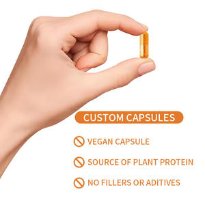 Nhãn hiệu riêng NGHỆ CURCUMIN viên nang hữu cơ nghệ và Hạt tiêu đen viên nang cho khớp và Tim Hỗ trợ sức khỏe - Product Image 3