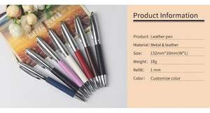 Bolígrafo <span class=keywords><strong>de</strong></span> repuesto <span class=keywords><strong>de</strong></span> metal y plata con logotipo láser personalizado, nuevo diseño para marcado <span class=keywords><strong>de</strong></span> cuero y zapatos - Product Image 6