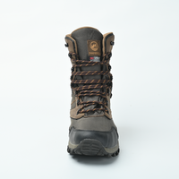 Bottes de neige imperméables et antidérapantes mi-mollet pour hommes, bottes de chasse d'hiver chaudes et respirantes camouflage