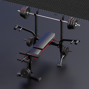 Prezzo di fabbrica di alta qualità multifunzione Lat Pull Down macchina panca pesi seduta panca regolabile