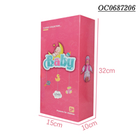 Muñecas de bebé reborn de 32CM para niño, juguete de bebé de silicona suave y real, venta al por mayor