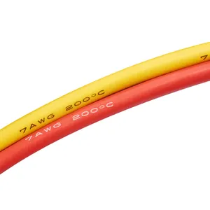 Sy 7awg 2400/0.08Mm Tpc Geleider Elektrische Zachte Siliconen Draad