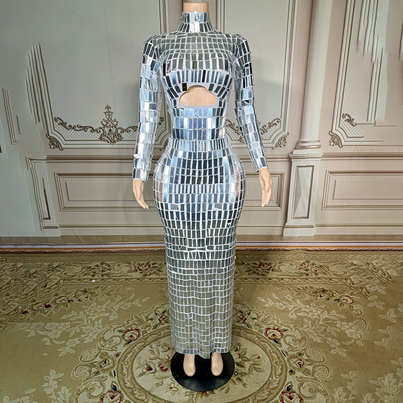 On Sale Silver Latex Dress Sexy Backless Design | Alibaba.com