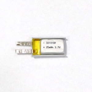 Batterie au lithium polymère rechargeable de petite taille 301012 35mAh 3.7V avec certification CE et circuit de protection pour écouteurs sans fil - Product Image 5