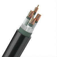 Cable de alimentación de cobre de 25mm, Cables de fabricación eléctrica de 5x10mm, Material de aislamiento XLPE para centrales eléctricas industriales 16A 30A 6mm