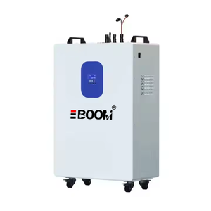 EBOOM แบตเตอรี่ลิเธียมไฮบริดแบบพกพา 5kWh สำหรับโซลาร์เซลล์ ชาร์จไฟได้ พร้อมระบบ BMS 300Ah สำหรับใช้ในบ้าน มาตรฐาน IP65 รองรับ CAN - Product Image 2