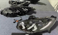 Feux avant projecteurs LED RGB modifiés HXFG pour Civic 10e génération 2016-2021, avec feux de jour DRL et clignotants dynamiques pour Honda
