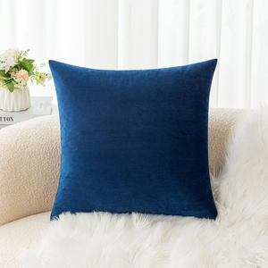 ปลอก<span class=keywords><strong>หมอน</strong></span>อิงขนาด45*45ซม. ปลอก<span class=keywords><strong>หมอน</strong></span>ผ้ากำมะหยี่นุ่มสีทึบปลอก<span class=keywords><strong>หมอน</strong></span>อิงสำหรับตกแต่งบ้าน - Product Image 6