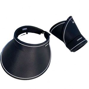 Sombrero de Sol Plegable Xj55 UPF50+ con Ala Ancha y Versátil para Mujer, Protección UV para Ciclismo de Verano - Product Image 1