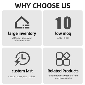 Biểu tượng tùy chỉnh sang trọng Tạp dề với logo tùy chỉnh trong bông hàng hóa bán buôn thịt nướng grills rửa nhà bếp Tạp dề màu xanh hải quân sọc trắng - Product Image 3