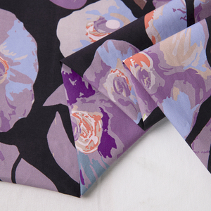 Tùy Chỉnh Thiết Kế Của Bạn Vải Dệt Trơn 100% Cotton In Kỹ Thuật Số 130gsm Với In Hoa Lớn Cho Trang Phục - Product Image 6