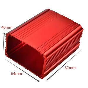 Tùy chỉnh CNC điều khiển công nghiệp cung cấp điện nhôm ép đùn vỏ vỏ tùy chỉnh tản nhiệt lớn làm mát vây thép không gỉ - Product Image 2