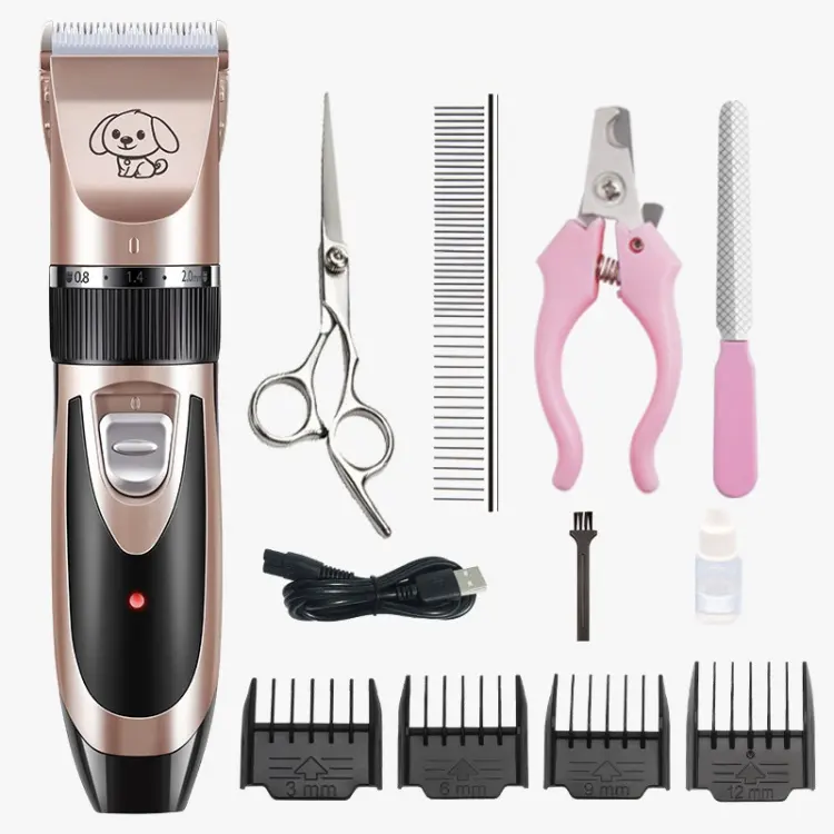 Pet Clippers Groom ing Sets Hunde haars ch neider Geräuscharmer Hunde haars ch neider Dog Shaver Trimmer