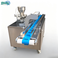Machine de remplissage automatique à injection latérale continue ZL-503, servomoteur, contrôle par écran tactile, précision de 1g pour le pain