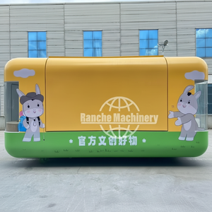 Chariot alimentaire cuisine mobile camion alimentaire Pizza remorque rue café camion alimentaire remorque avec équipements de cuisine complets - Product Image 1