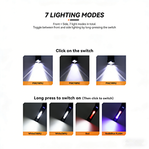 Linterna Táctica Multifuncional LED XHP50 de Alta Potencia, Recargable por USB, de Largo Alcance, con Zoom, para Caza, Emergencias al Aire Libre - Product Image 2