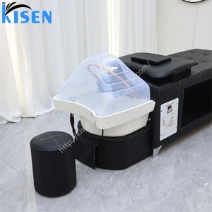 Table de massage japonaise Kisen pour salon de coiffure, lit de lavage de tête, thérapie capillaire, lit de massage thaïlandais - Product Image 5