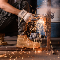 Fabricant de bottes de sécurité de construction, chaussures de sécurité industrielles à embout en acier pour femmes et hommes