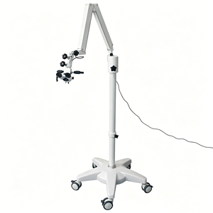 Microscope opératoire <span class=keywords><strong>binoculaire</strong></span> sur pied pour hôpital, grossissement 3X-12X, microscope opératoire ophtalmique mobile - Product Image 4