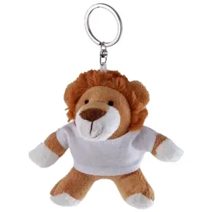 Porte-clés en peluche personnalisable, gadgets promotionnels - Product Image 1