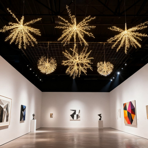 LED starburst Lights Shopping Mall Project Décoration North <span class=keywords><strong>Star</strong></span> - Product Image 1