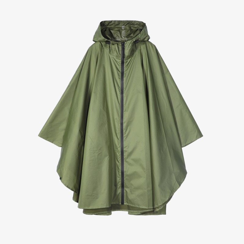 Cape imperméable vert armée