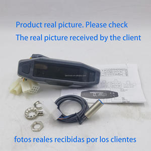 Mini LCD Universal RPM Speedometer <span class=keywords><strong>Digital</strong></span> Odometer Instrumen Elektronik Meter Motor untuk KR200 Aksesoris Sepeda Motor - Product Image 2