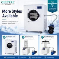 Sistem Kabinet Ollital Terintegrasi untuk Pengawetan Beku (Pre-Freezing) dan Pengeringan Vakum (Lyophilizer) In Situ untuk Sampel Makanan dan Penelitian dalam Jumlah Kecil