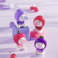 100% Original FINDING UIICORN REPOLAR Sweetie Fruit Series Figurine Anime Mignonne Décorations Maison Boîte Mystère Sac Mystère